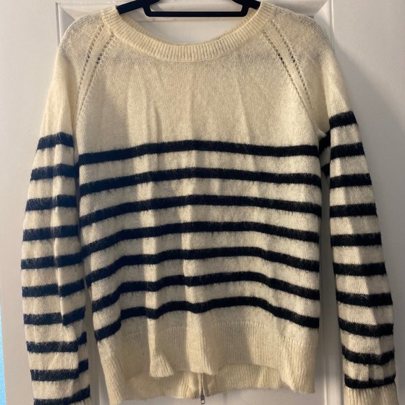 The Kooples Striped Wool Sweater (Sz M) - Picture 2 of 4